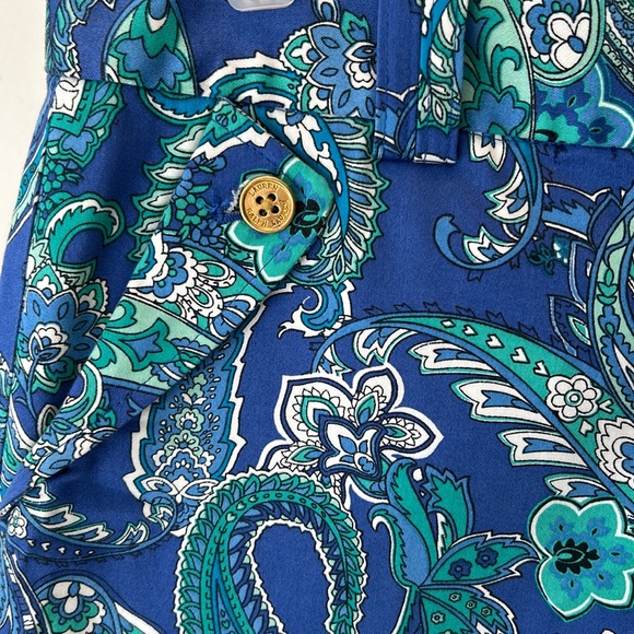 Ralph Lauren Blue Paisley Shorts! - Picture 4 of 6